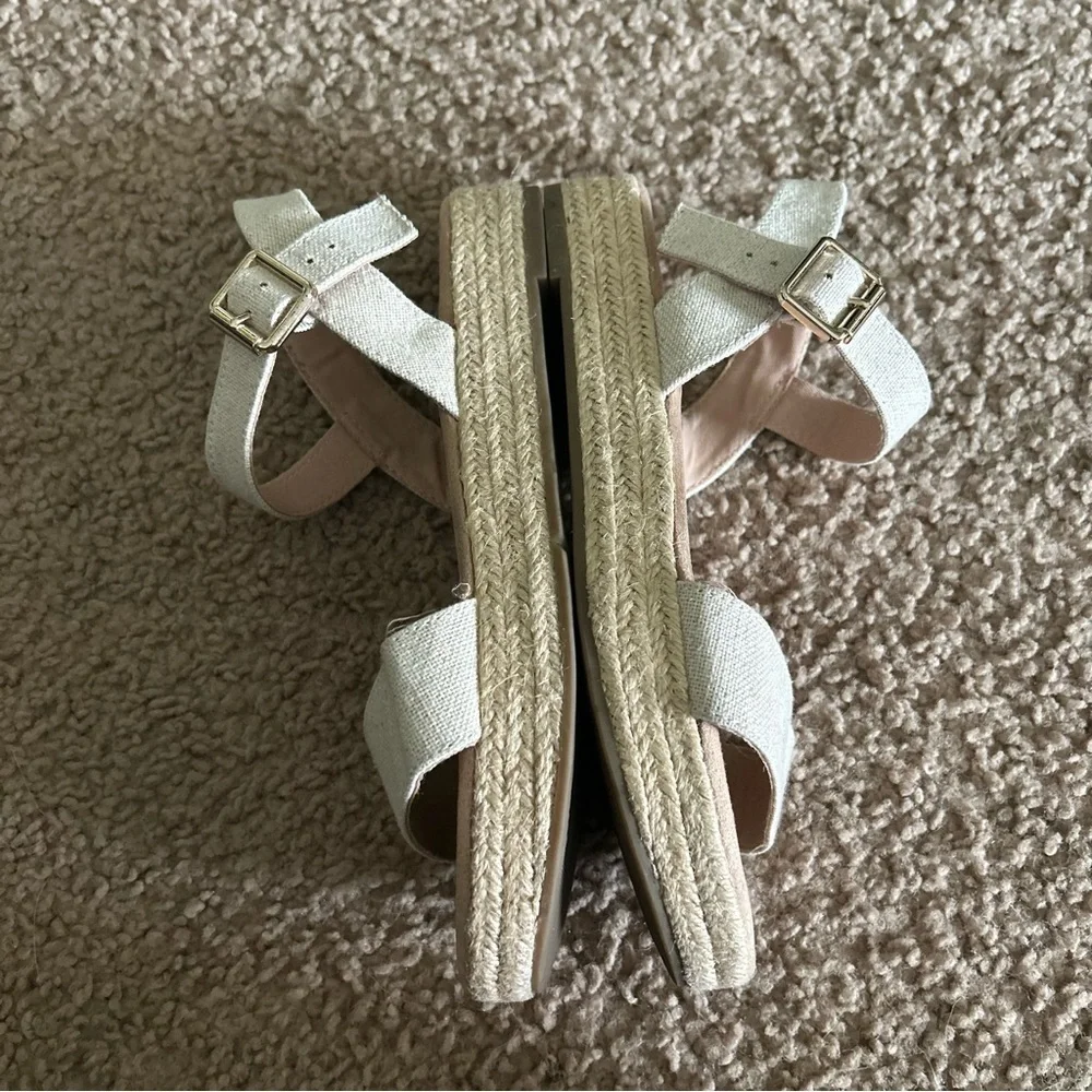 Old Navy | Linen Blend Canva Espadrille Sandals